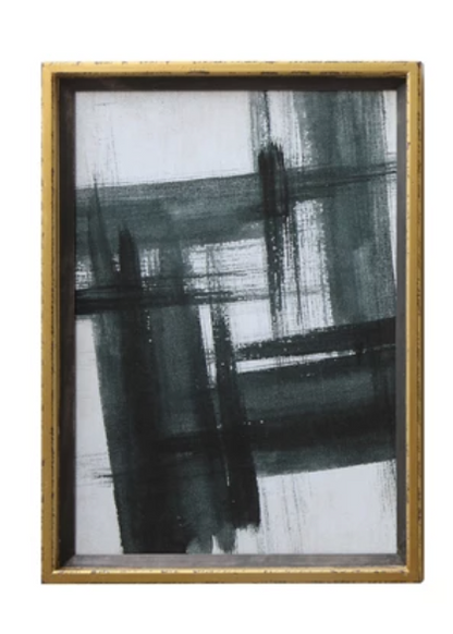 Abstract Framed Wall Decor